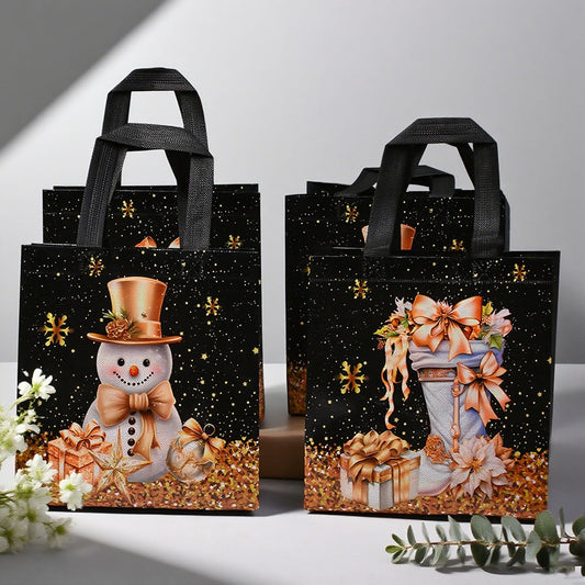 Christmas Non-Woven Gift Tote Bags