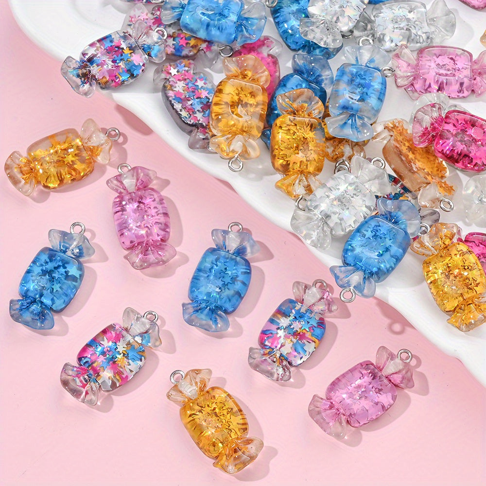 10pcs 14x32mm Candy Shape Pendants