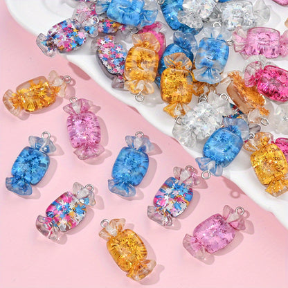 10pcs 14x32mm Candy Shape Pendants