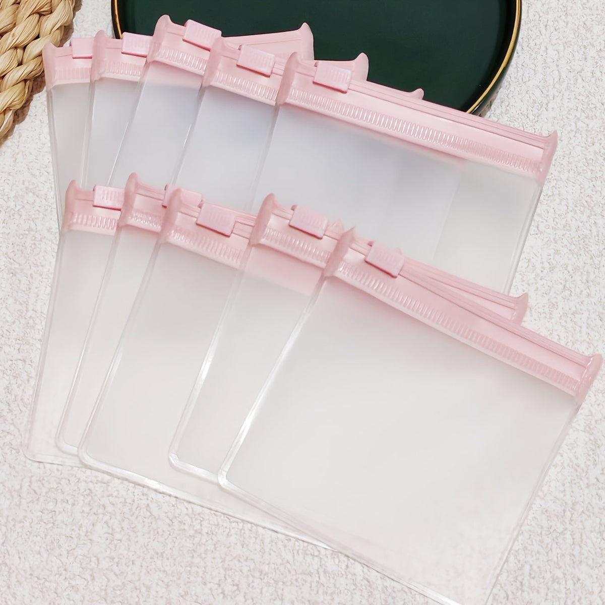 8 cm Square Reusable EVA Jewelry Storage Bags