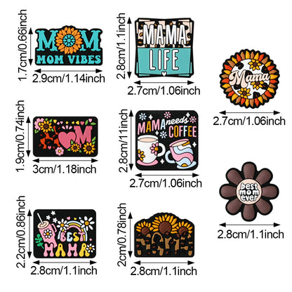 16-Piece Mom Silicone Bead Set