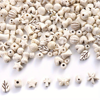 Irregular Acrylic Loose Spacer Beads