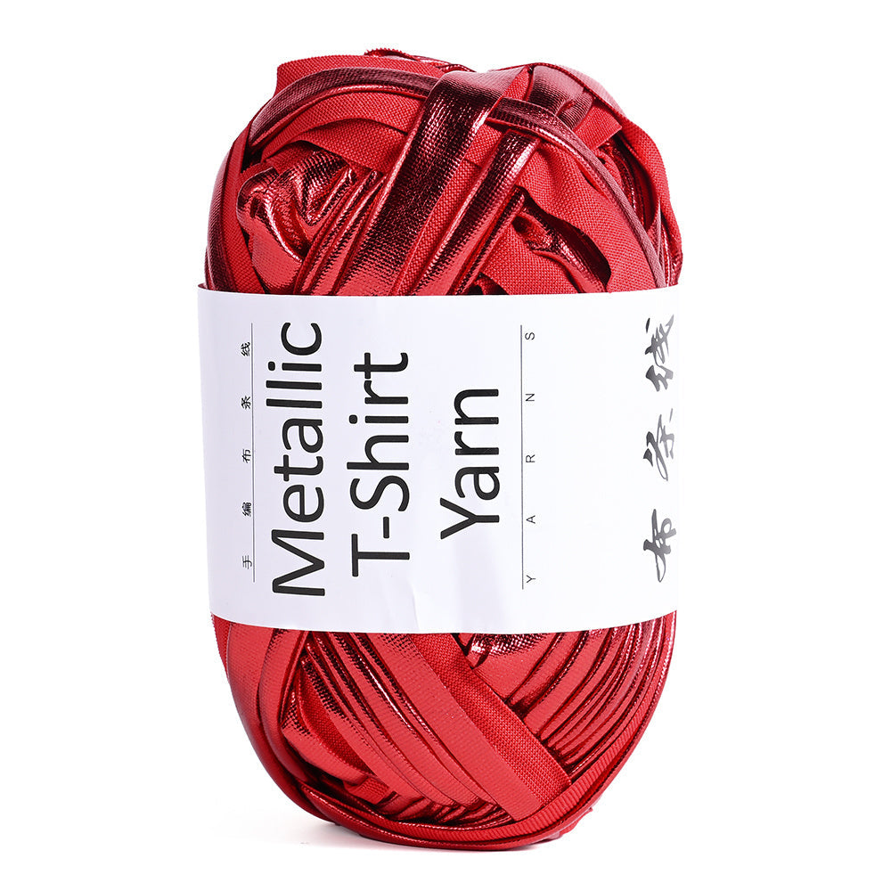1PC 100g Metallic T-Shirt Yarn