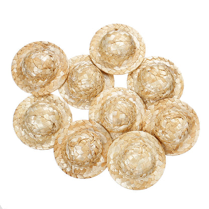 Mini Woven Straw Hats