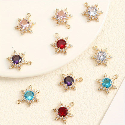 Sunflower Glass Pendants