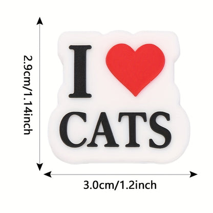 Cat Silicone Beads