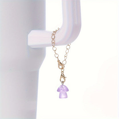 1PC Luminous Resin Mushroom Pendant