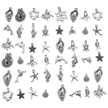 Sea Life Alloy Pendants