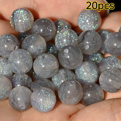Starry Sky Glitter Beads