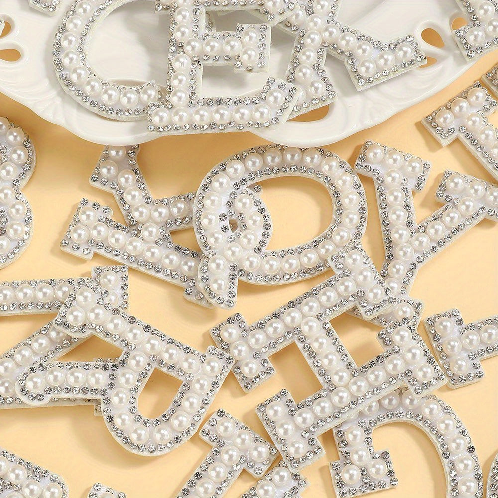 1PC Alphabet Letter Bead Patch