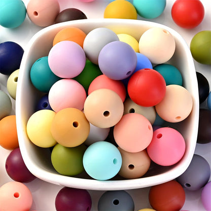 Colorful Silicone Spacer Beads