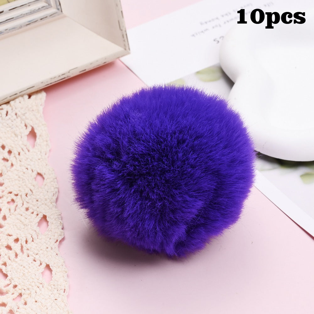 Soft Plush Pom Pom Pendants