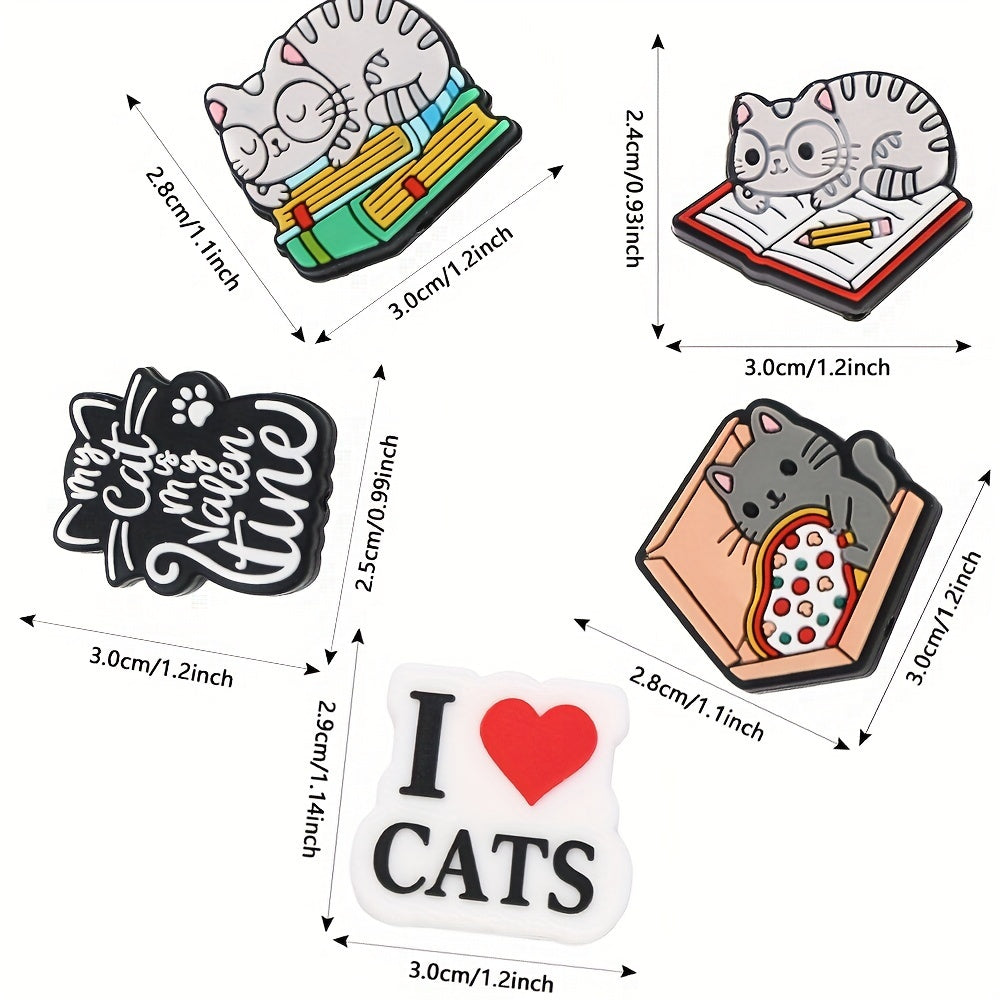 Cat Silicone Beads