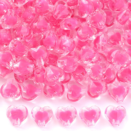Acrylic Sweet Love AB Beads