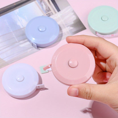 1PC 1.5m Retractable Mini Soft Measuring Tape