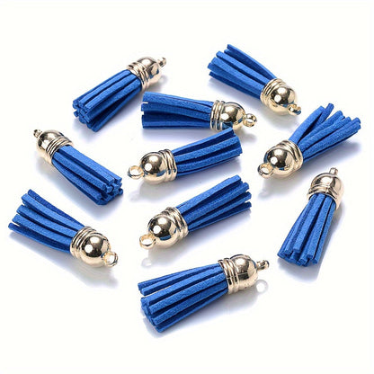 Colorful Polyester Tassel Pendants