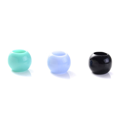 50pcs 9x12mm Colorful Acrylic Large Hole Beads