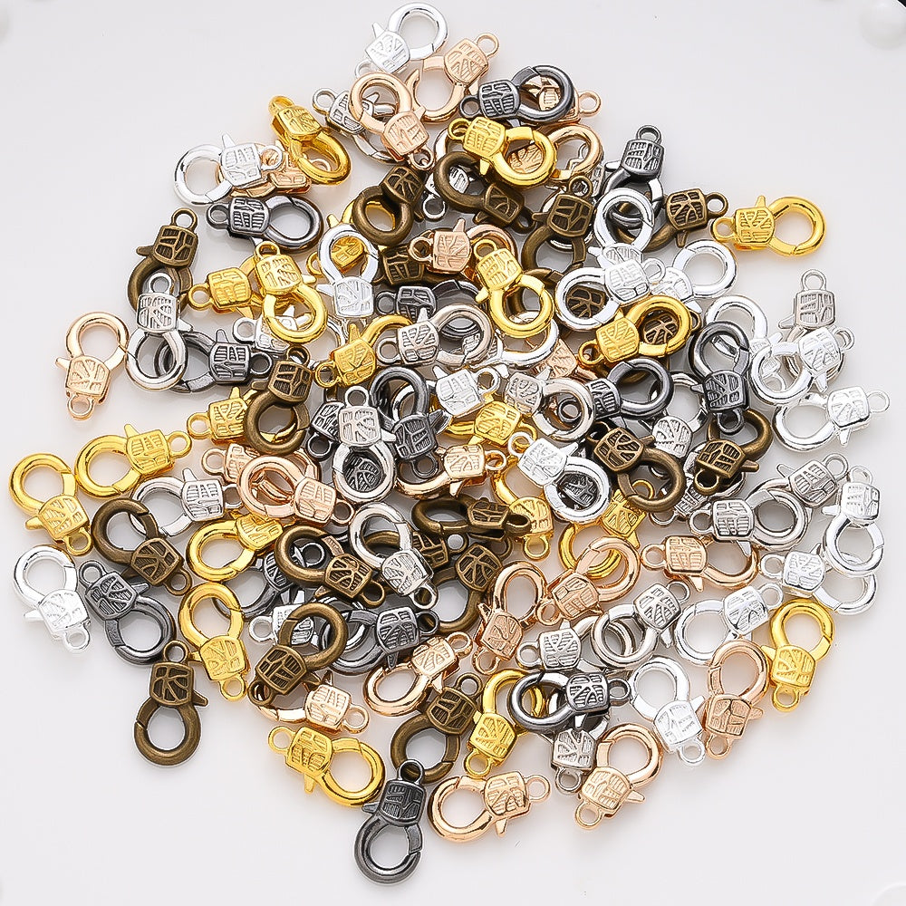 Mixed Color Metal Lobster Clasps