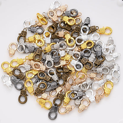 Mixed Color Metal Lobster Clasps