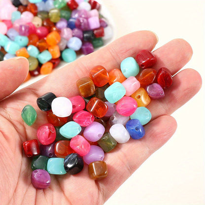 Vivid Acrylic Diamond Spacer Beads
