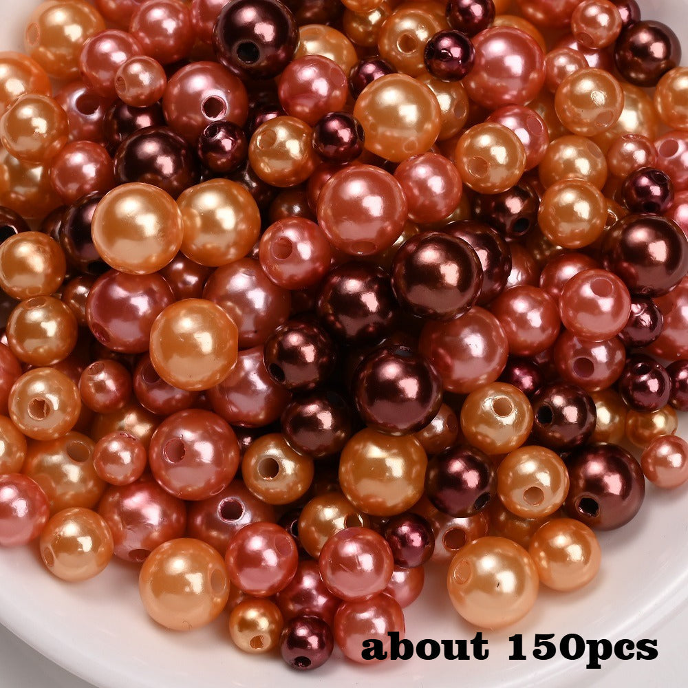 Colorful ABS Imitation Pearl Beads
