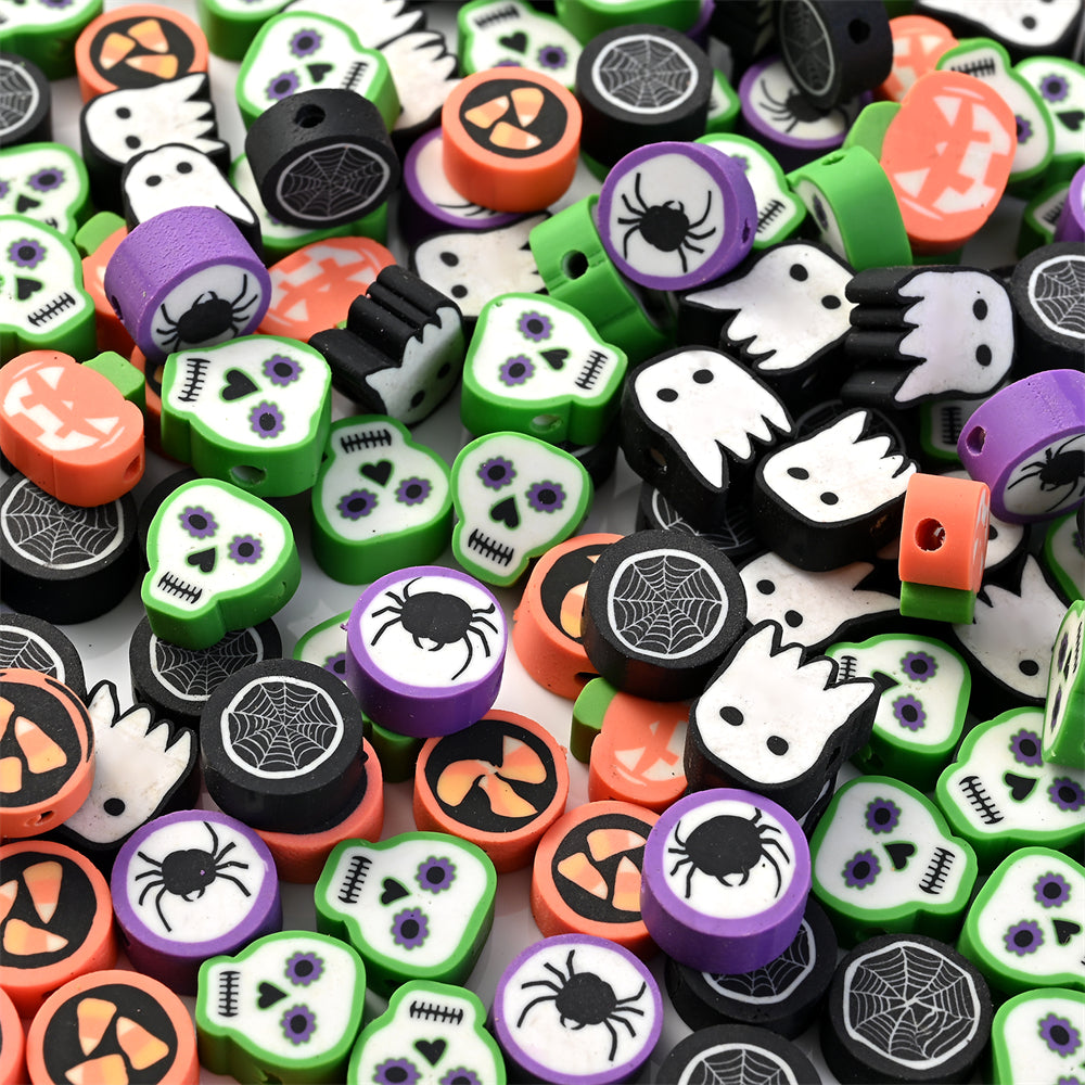 Halloween Clay Bead Mix