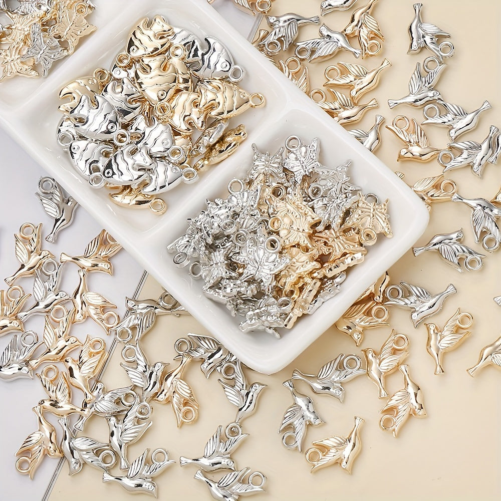 Bird Fish Butterfly Pattern Pendants