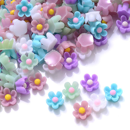 Cherry Blossom Resin Adhesive Beads