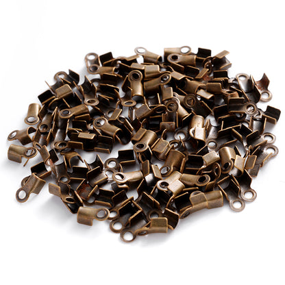 200pcs 2.5/3.5/4mm Crimp End Caps