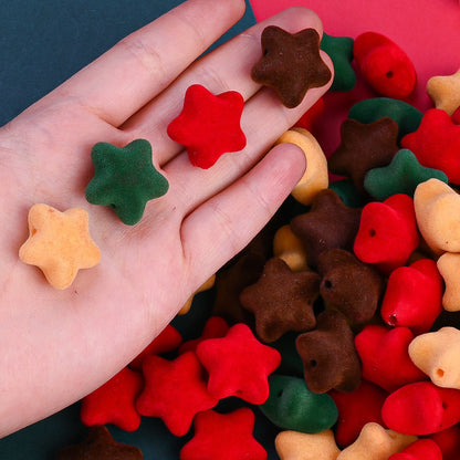 Velvet Star Focal Beads