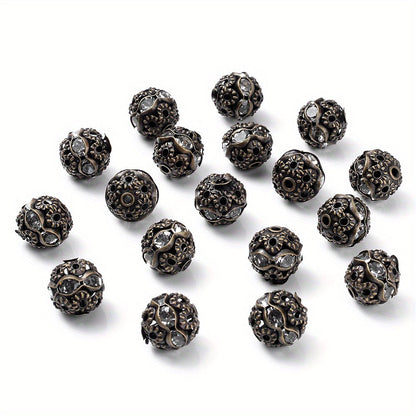 AB Rhinestone Ball Beads