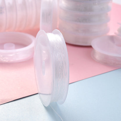 2PCS Transparent Crystal Elastic Beading Cord Set