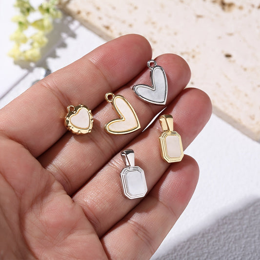 Alloy Love Cube Charms