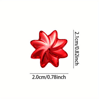 10pcs 20x21mm Tornado-Shaped Acrylic Beads