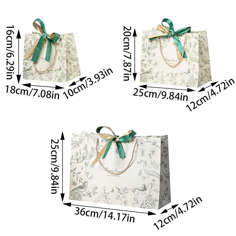 White Cardboard Tote Gift Bags