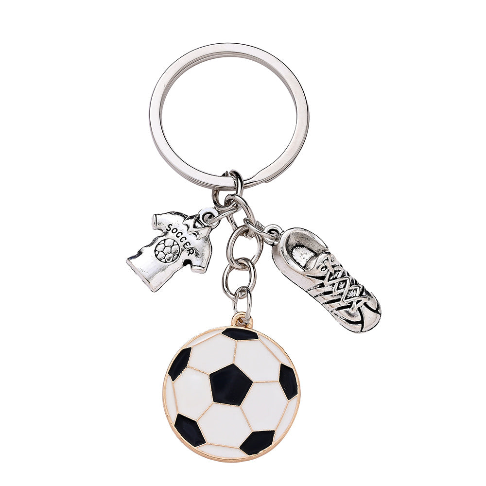 2026 Soccer Fan Enamel Keychain