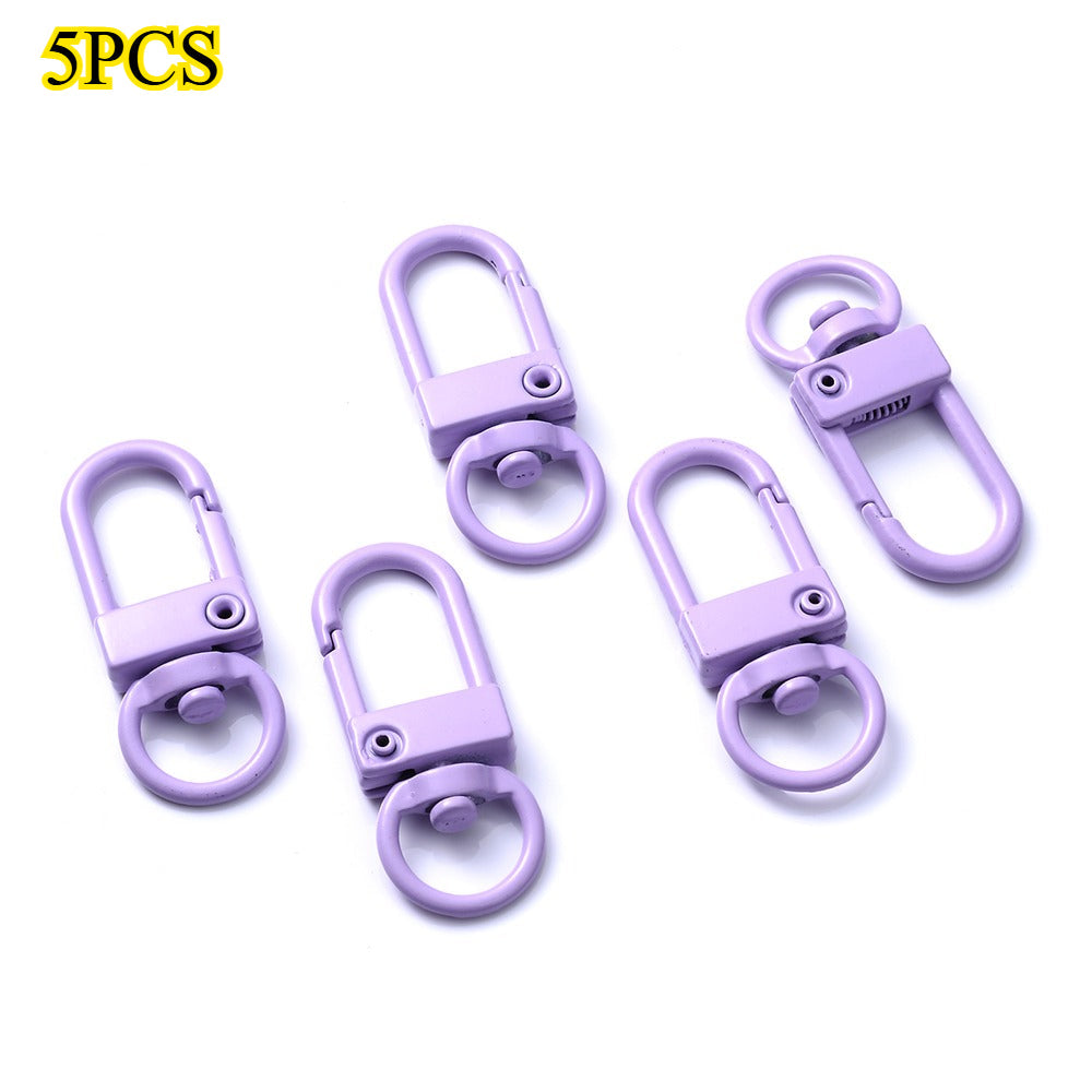 Colorful Swivel Keychain Clasps