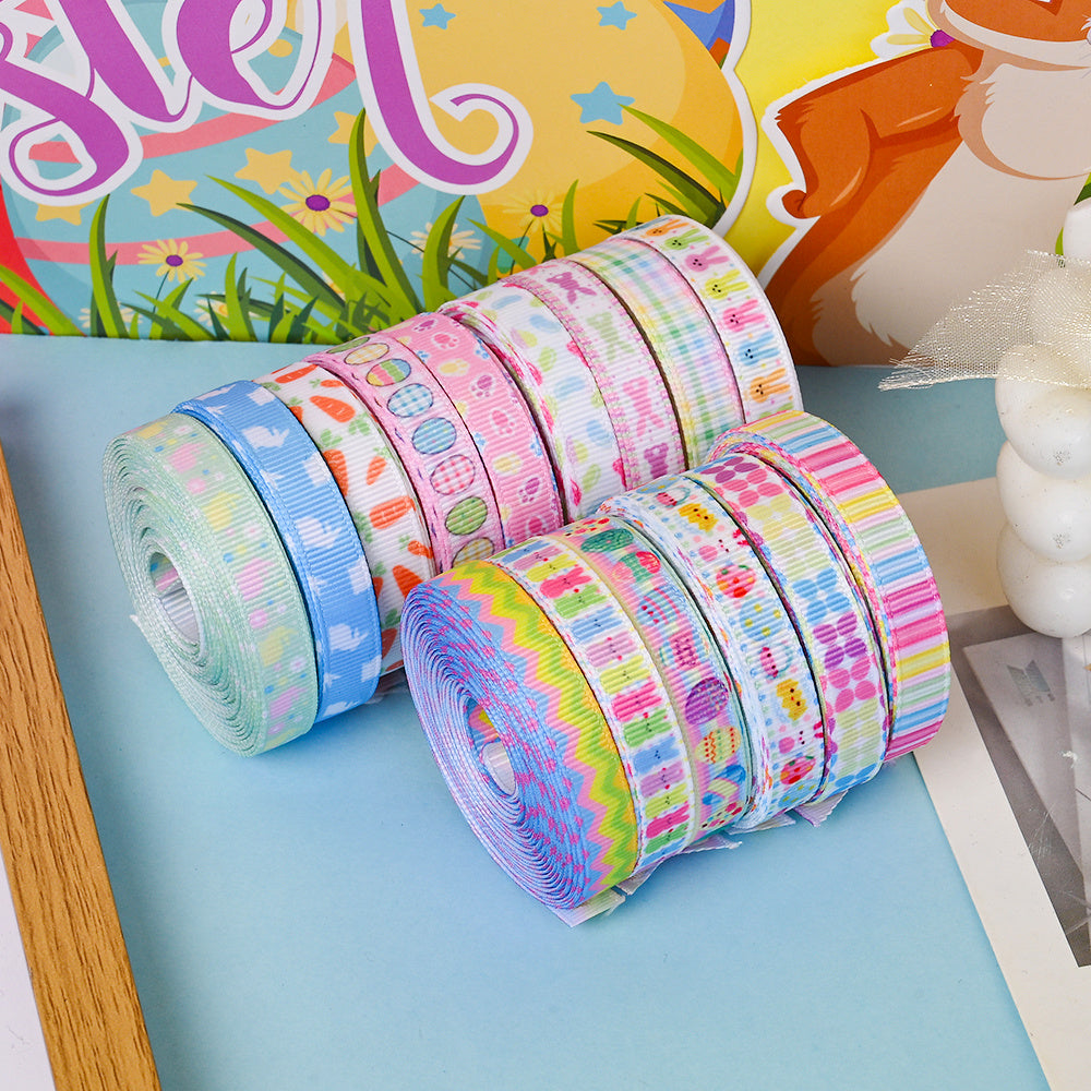 Easter Printed Polyester Ribbon