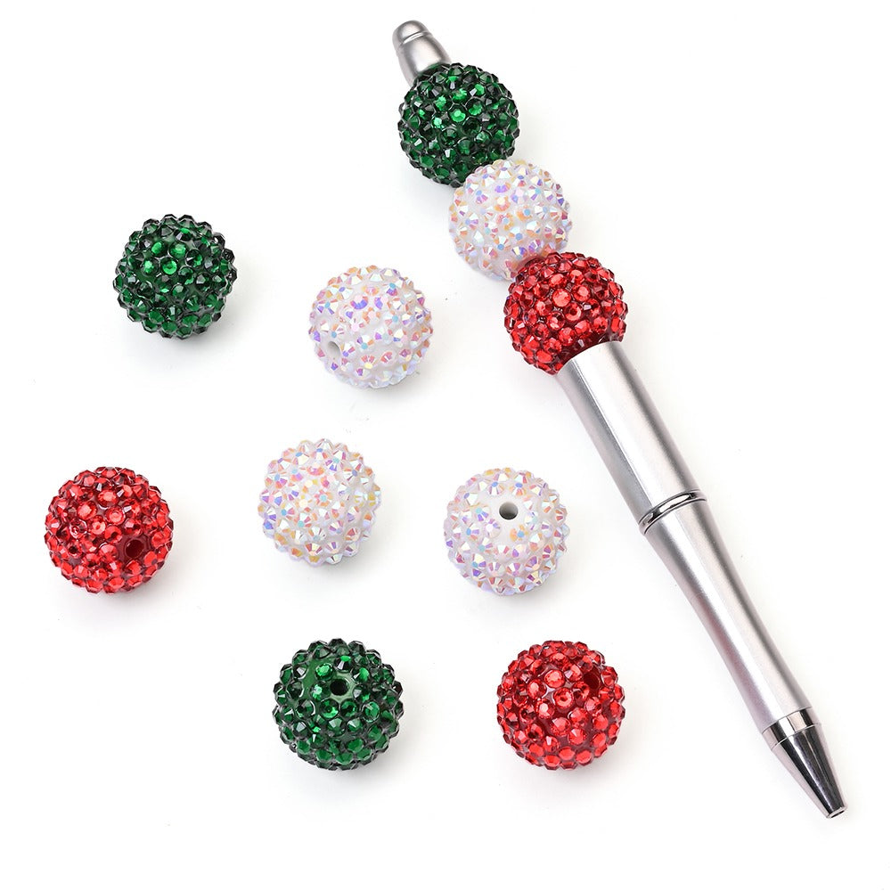 Fine Mixed Color Round Resin Beads