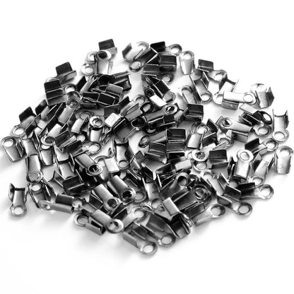 200pcs 2.5/3.5/4mm Crimp End Caps