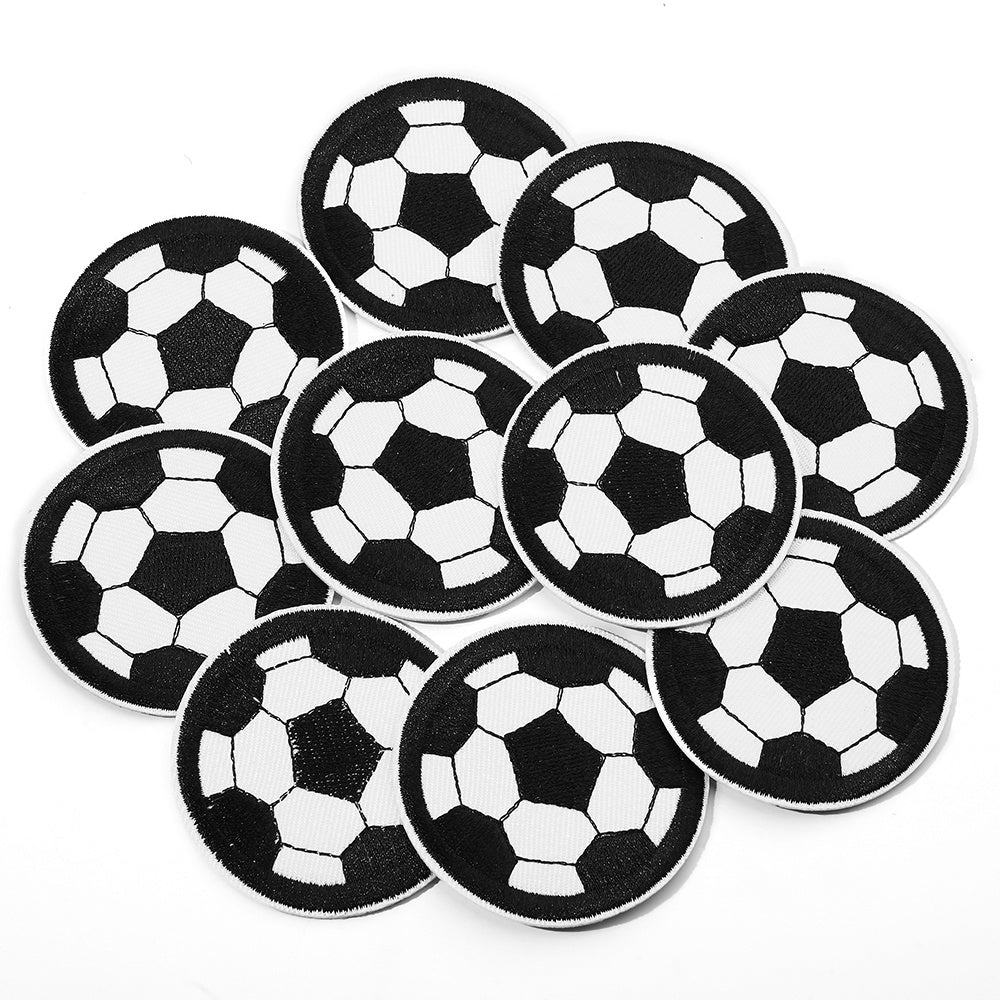 12PCS Football Embroidery Patch Set