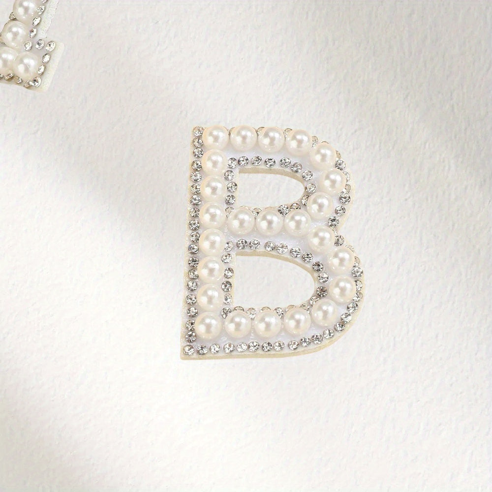 Alphabet Flatback Decorative Bead