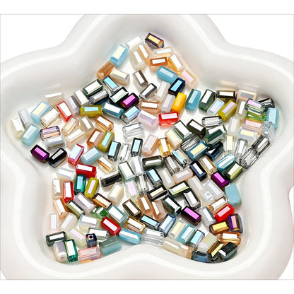 Shimmering Iridescent Crystal Beads
