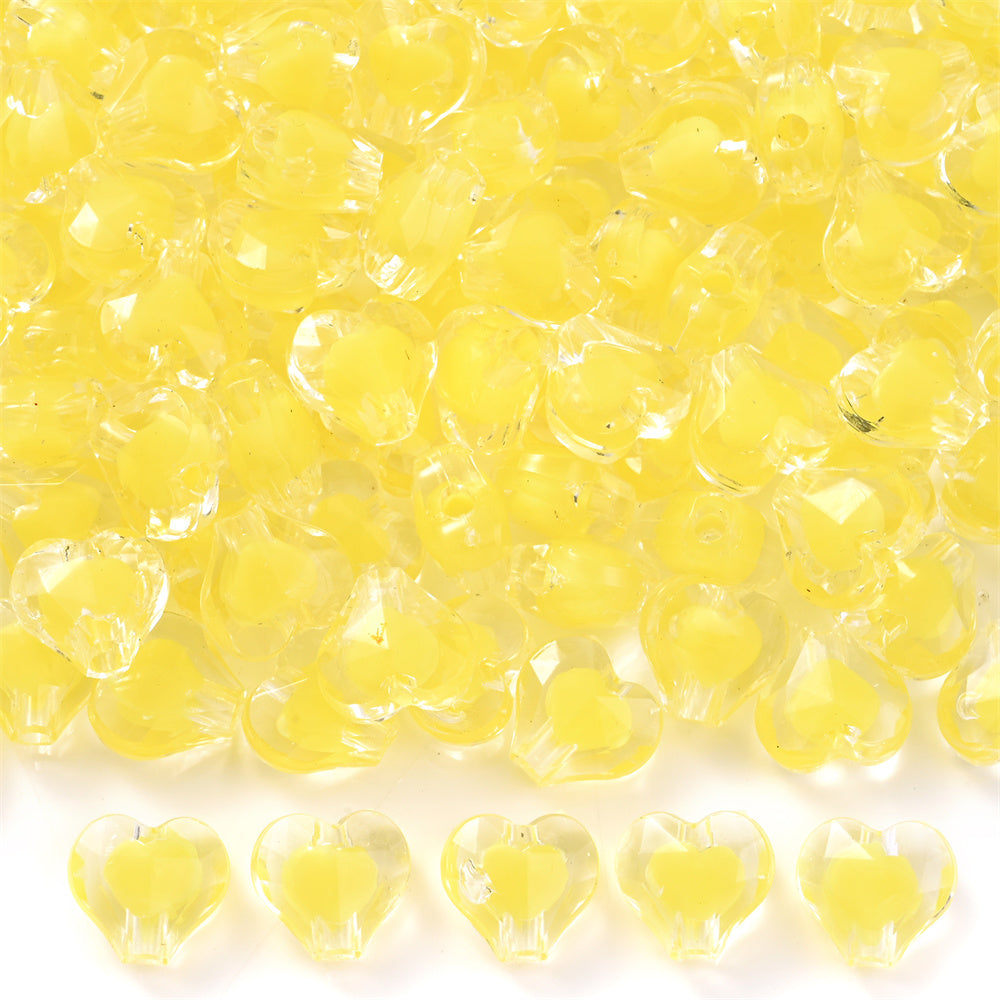 Acrylic Sweet Love AB Beads