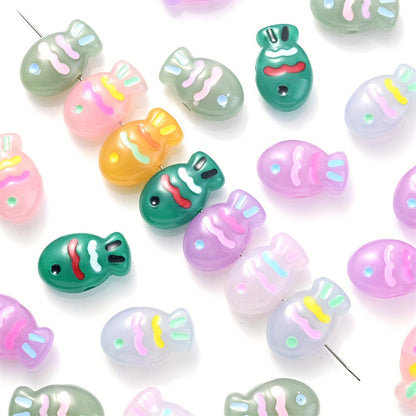 Luminous Fish Acrylic Beads