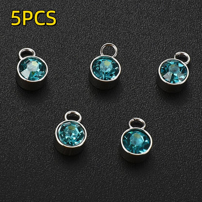 Birthstone Alloy Pendants