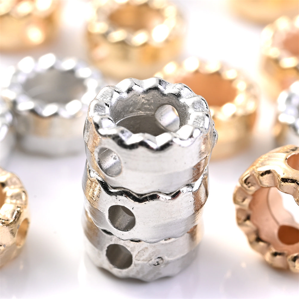 Round CCB Spacer Beads