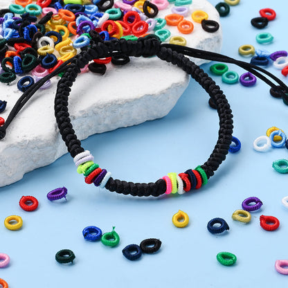 6 mm Polyester Pineapple Knot Coil Beads
