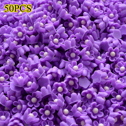 Cherry Blossom Resin Adhesive Beads