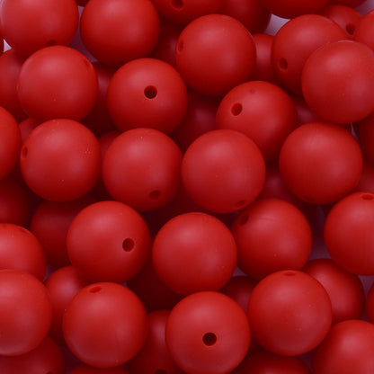 12 mm Round Silicone Beads
